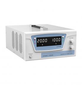 WANPTEK BENCH DC ADJUSTABLE POWER SUPPLY, DC POWER SOURCE, 100V 20A 2000W, LAB, ELECTRONICS DESIGN, ELECTROPLATE, KPS10020D