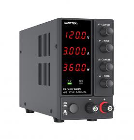 NPS1203WH(4LED) Variable dc Power Supply 0 ~ 120v 0 ~ 3a 360w Four Digit Display lab Switching Dc Power Supply