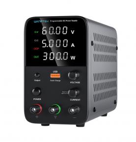 wanptek WPS605H 60V 5A DC Regulated Power Supply 3 Set Four Digital Display Adjustable Switching Power Source USB Interface