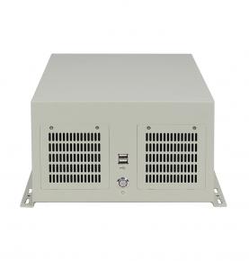 Four expansion wall-mounted chassis IPC6204 - Grey Wall mount chassis